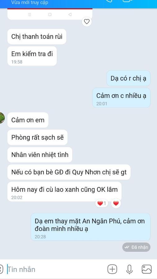 An Ngan Phu Hotel Quy Nhon Exteriör bild